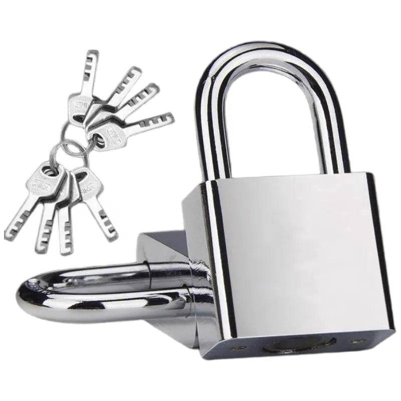 Chuck padlock, small padlock, multi-key door lock, dormitory cabinet lock, warehouse lock, 8-key 40 short beam padlock [1]