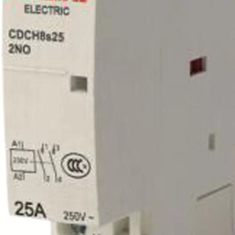 DELIXI ELECTRIC CDCH8s25 Contactor 25A 2P 2NC 220-240V [3]