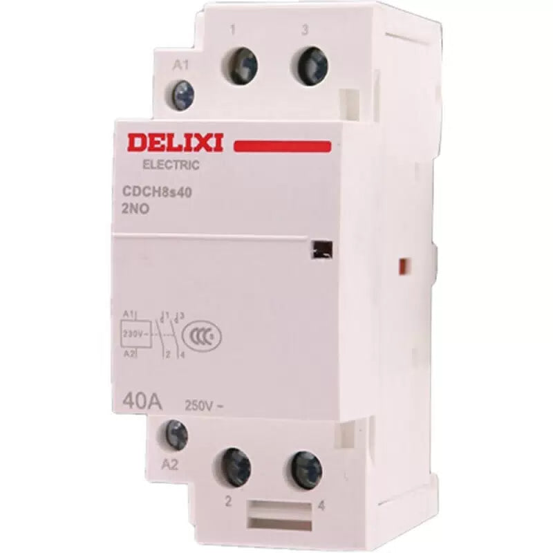 DELIXI ELECTRIC CDCH8s40 40A Contactor 2P 2NO 220-240V [1]