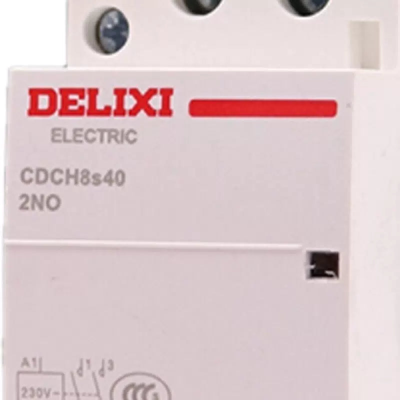 DELIXI ELECTRIC CDCH8s40 40A Contactor 2P 2NO 220-240V [3]