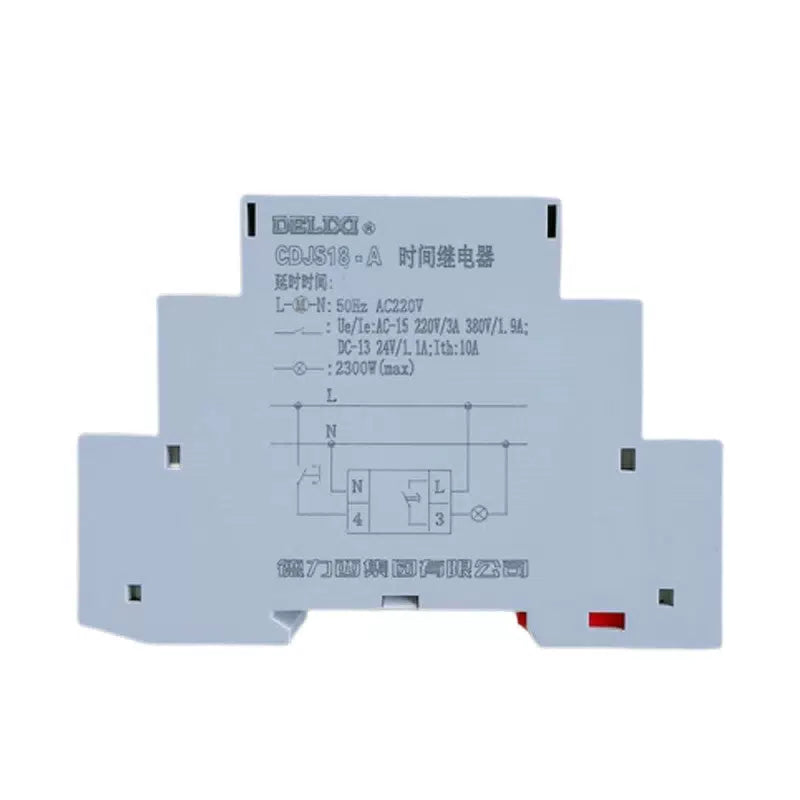 DELIXI ELECTRIC CDJS18-A Time Relay, 0.5-5min AC220V [2]