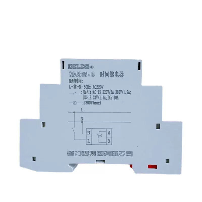 DELIXI ELECTRIC CDJS18-B Time Relay 0.5-5s AC380V [2]