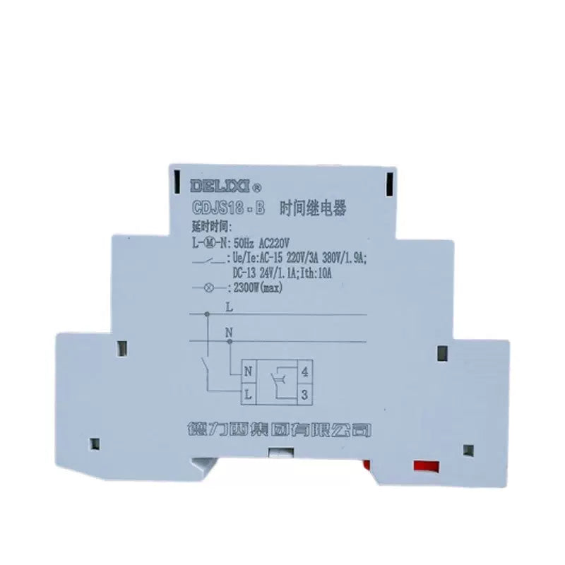 DELIXI ELECTRIC CDJS18-B Time Relay 6-60min AC110V [2]
