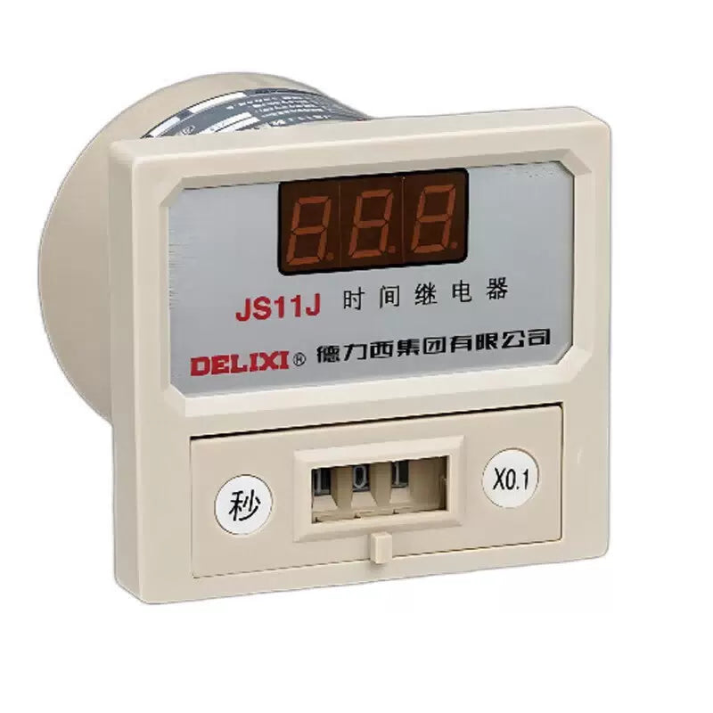 DELIXI ELECTRIC JS11J Digital Time Relay 1-9999 min AC220V [3]
