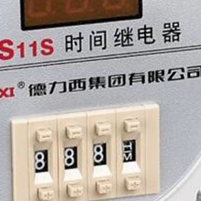 DELIXI ELECTRIC JS11S Digital Display Time Relay AC380V [3]
