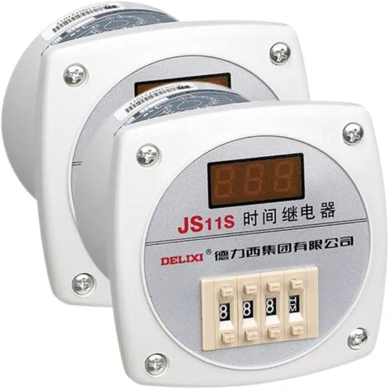 DELIXI ELECTRIC JS11S Digital Display Time Relay AC380V [4]