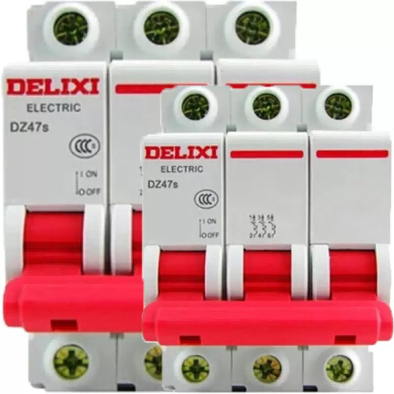 DELIXI-ELECTRIC small circuit breaker-air switch-DZ47S-D-3P-10A/piece [5]