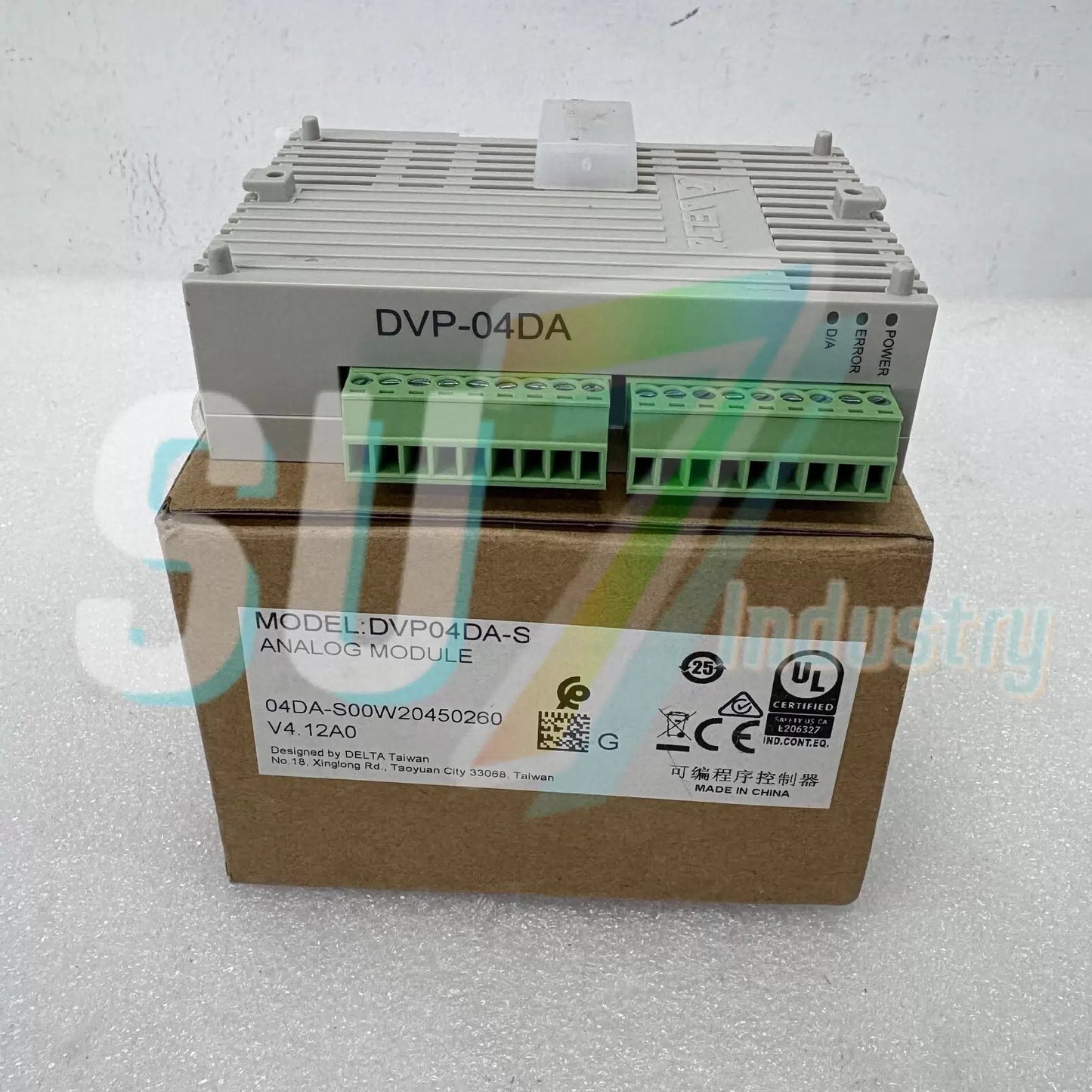 DELTA DVP04DA-S PLC Module # 1pcs [2]