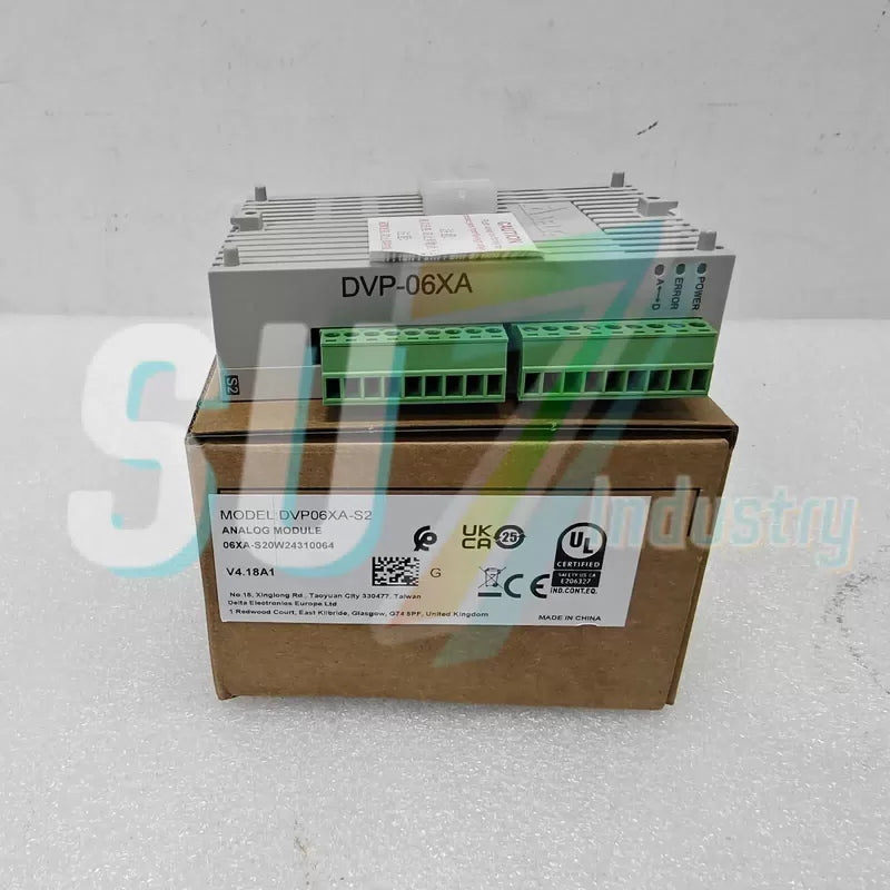 DELTA PLC DVP06XA-S2 PLC Module# 1pcs In Box [2]