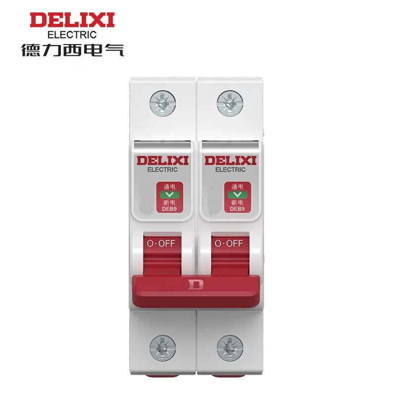 Delixi DEB9 25A Miniature Circuit Breaker - 2 Pole C-Type [1]