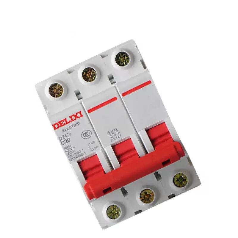 Delixi DZ47S C Type 3P 6A Mini Circuit Breaker - Individual Unit [2]