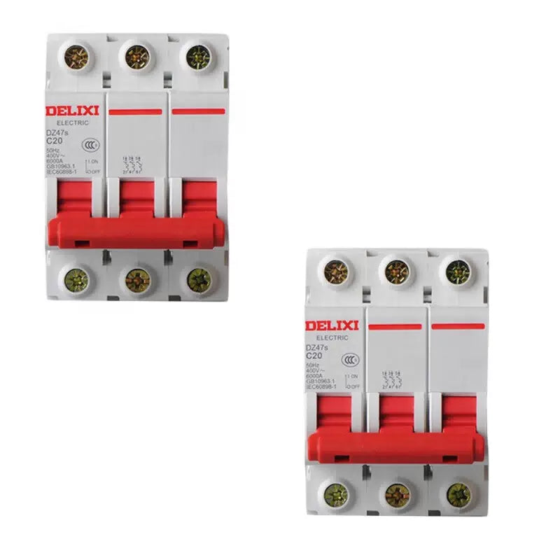 Delixi DZ47S C Type 3P 6A Mini Circuit Breaker - Individual Unit [5]