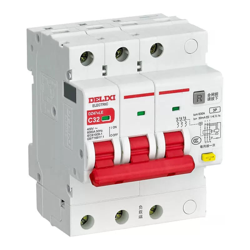 Delixi DZ47vLE3PC 20A75mA Leakage Protection Circuit Breaker [1]