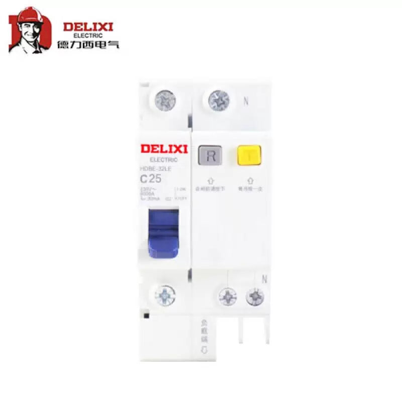 Delixi Electric leakage circuit breaker HDBE-32LE 1P+N D type 25A TM [1]
