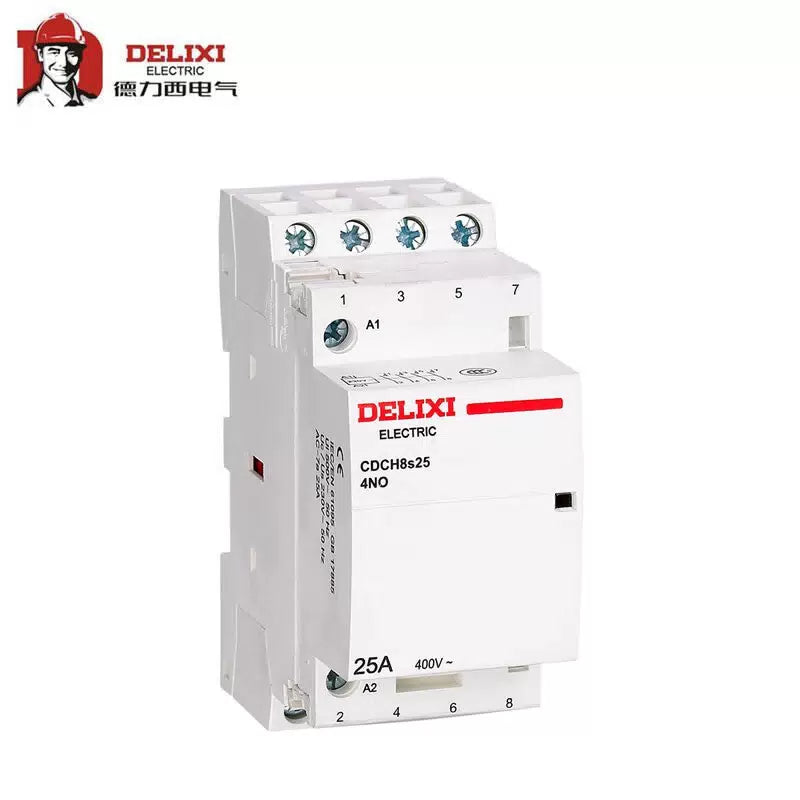 Delixi Electrical AC Contactor CDCH8S 63A 2P 1NO+1NC 220-240V [1]