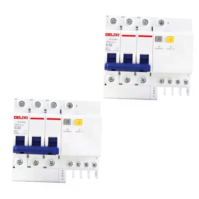 Delixi HDBE-32LE 3P+NC Leakage Protector 32A 100mA [5]
