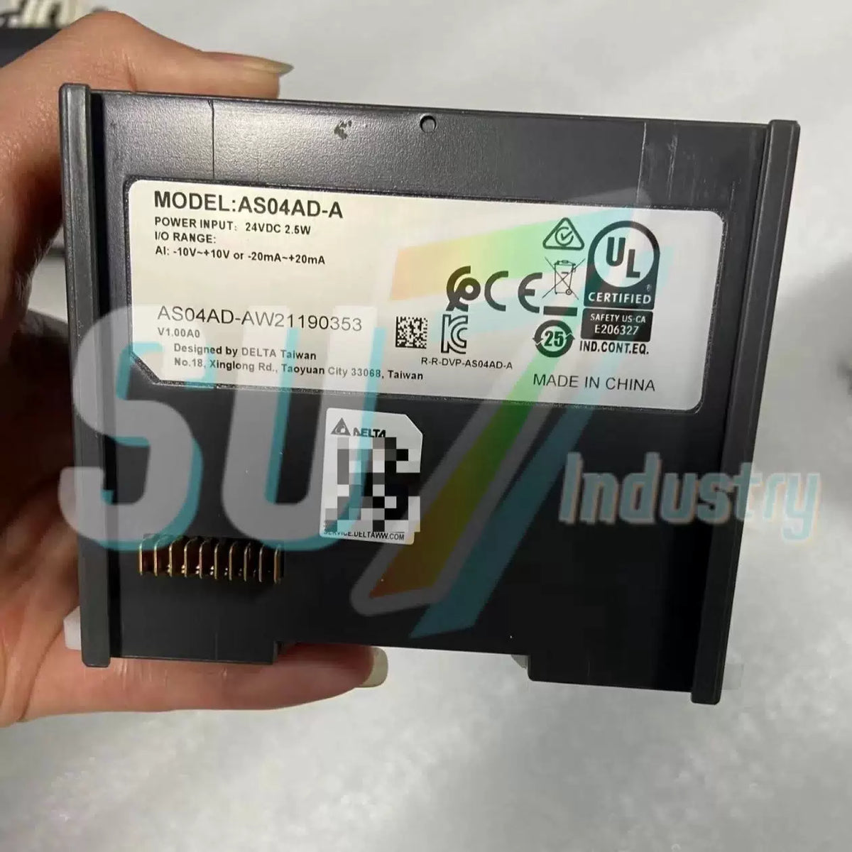 Delta AS04AD-A PLC Module# 1pcs [2]