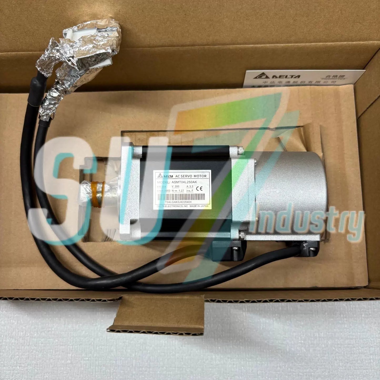 Delta ASMT04L250AK servo motor# 1pcs    In Box [4]