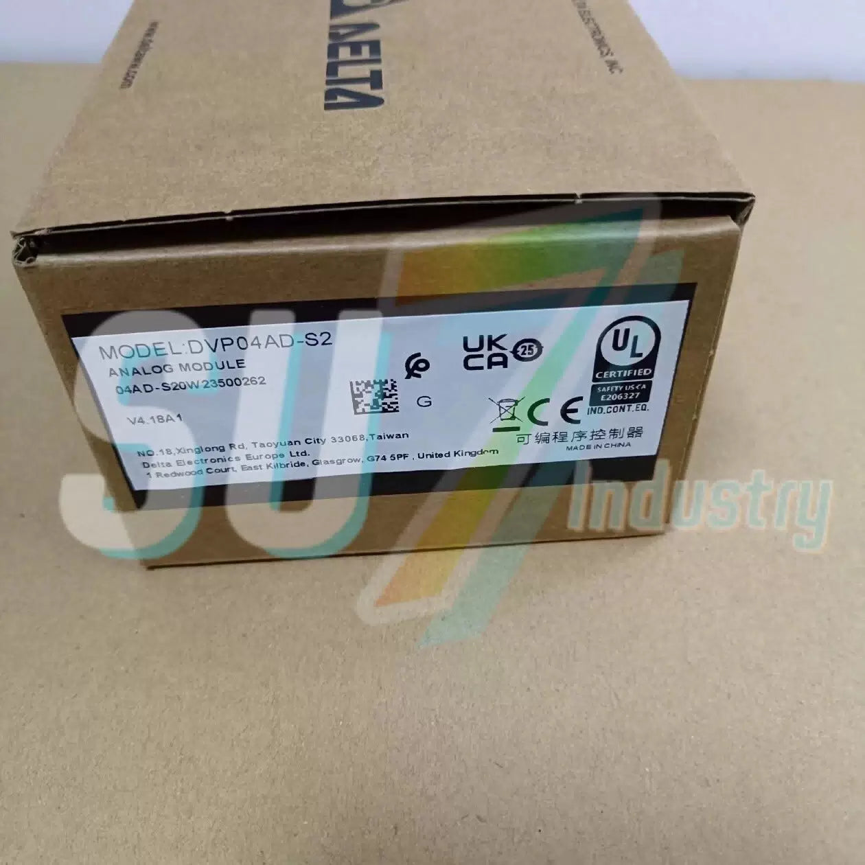 Delta DVP04AD-S2 PLC Module# 1pcs [1]