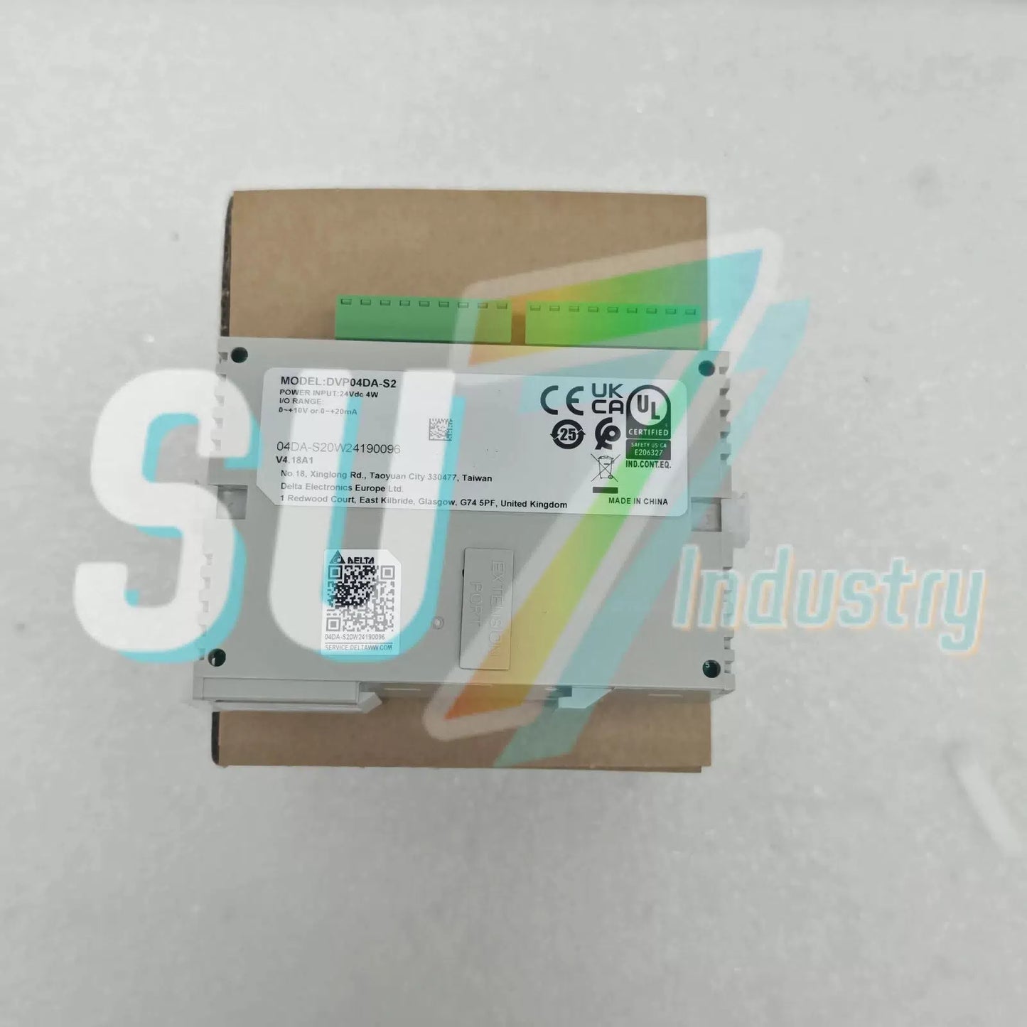 Delta DVP04DA-S2 PLC Module  # 1pcs    In Box [2]