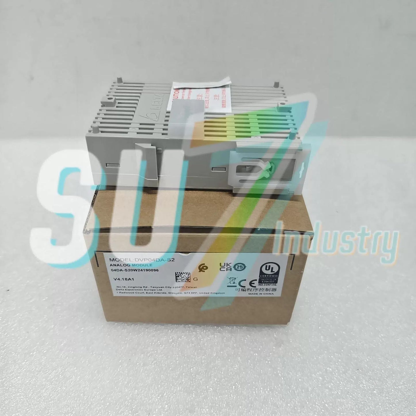 Delta DVP04DA-S2 PLC Module  # 1pcs    In Box [5]