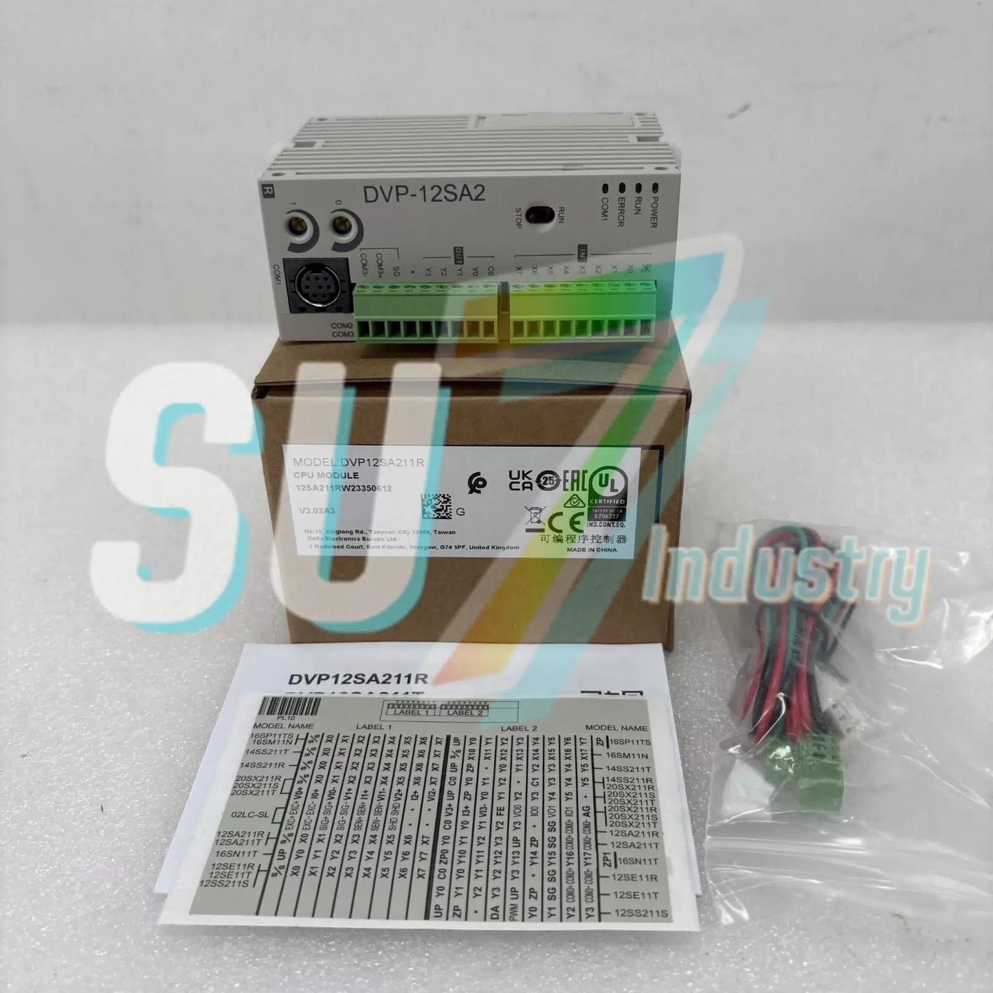 Delta DVP12SA211R  PLC Module # 1pcs [2]