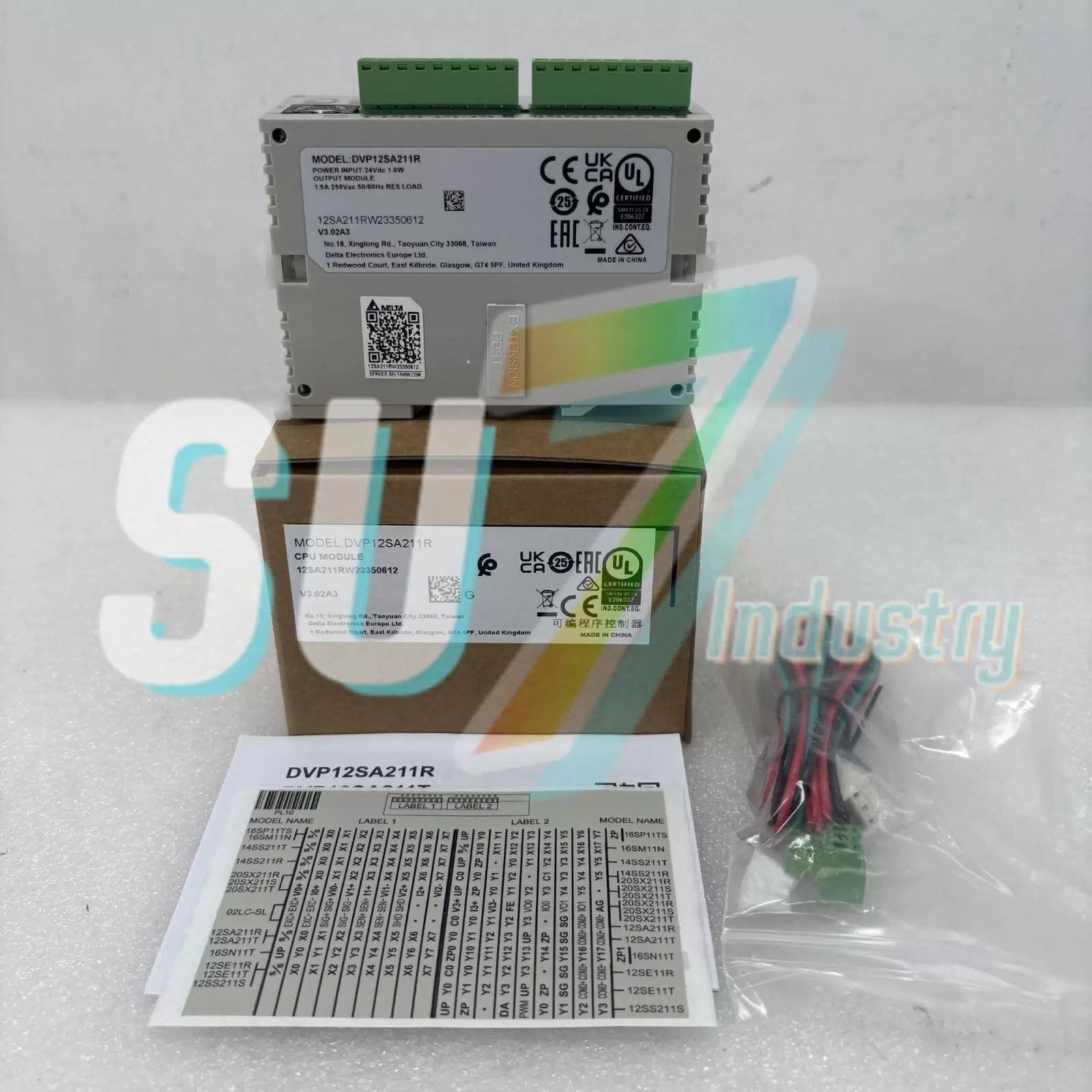 Delta DVP12SA211R  PLC Module # 1pcs [3]