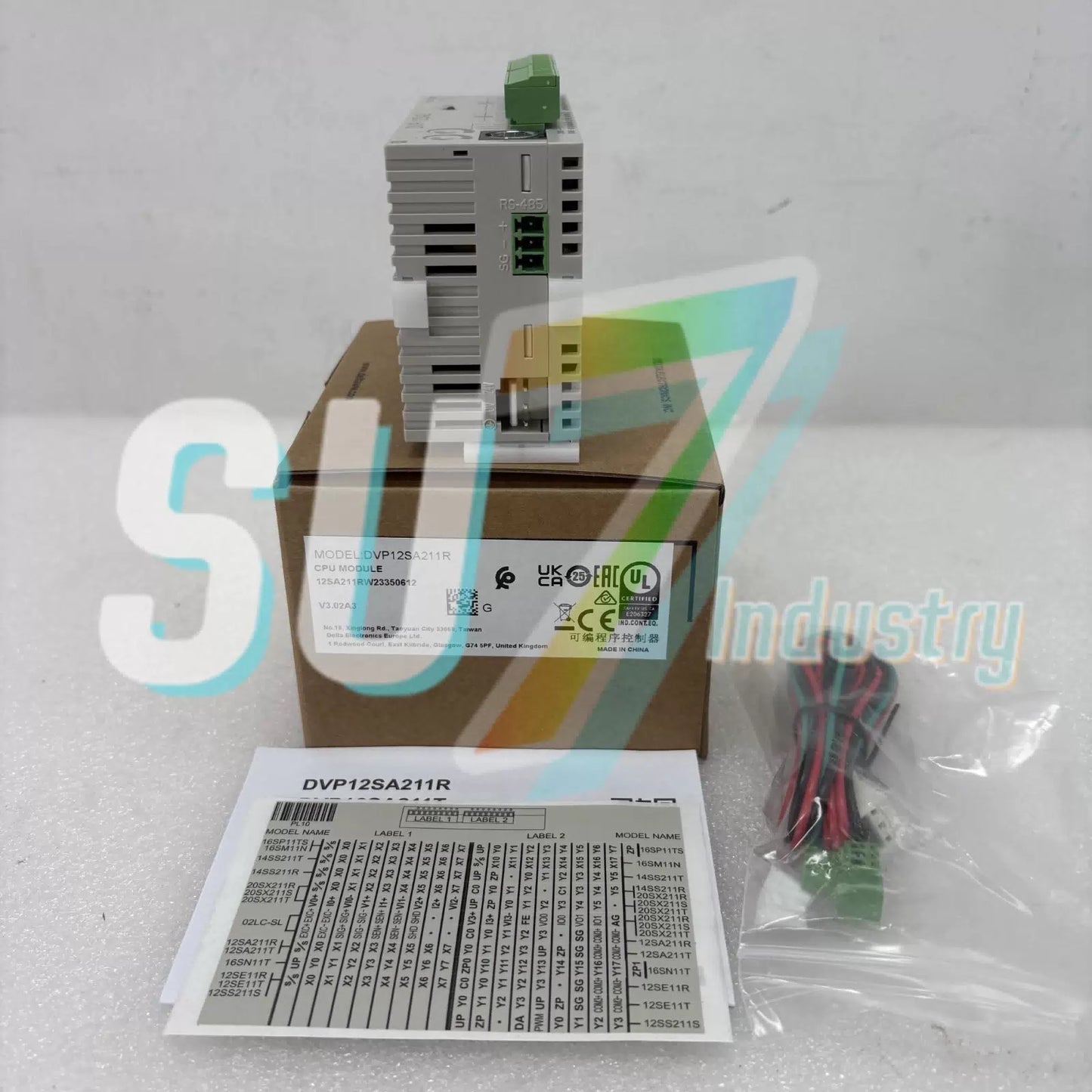 Delta DVP12SA211R  PLC Module # 1pcs [4]