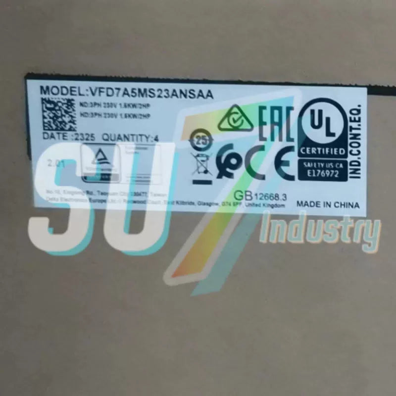 Delta VFD7A5MS23ANSAA AC motor drive # 1pcs [1]