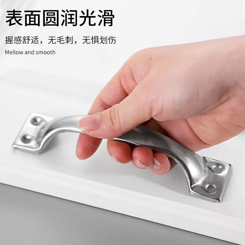 Deyu Crafts Drawer Door Handles, Old-fashioned Door Handles, Bow-shaped Handles, Price per Pack (Large Size/2 pieces/pack), 304 Stainless Steel [5]