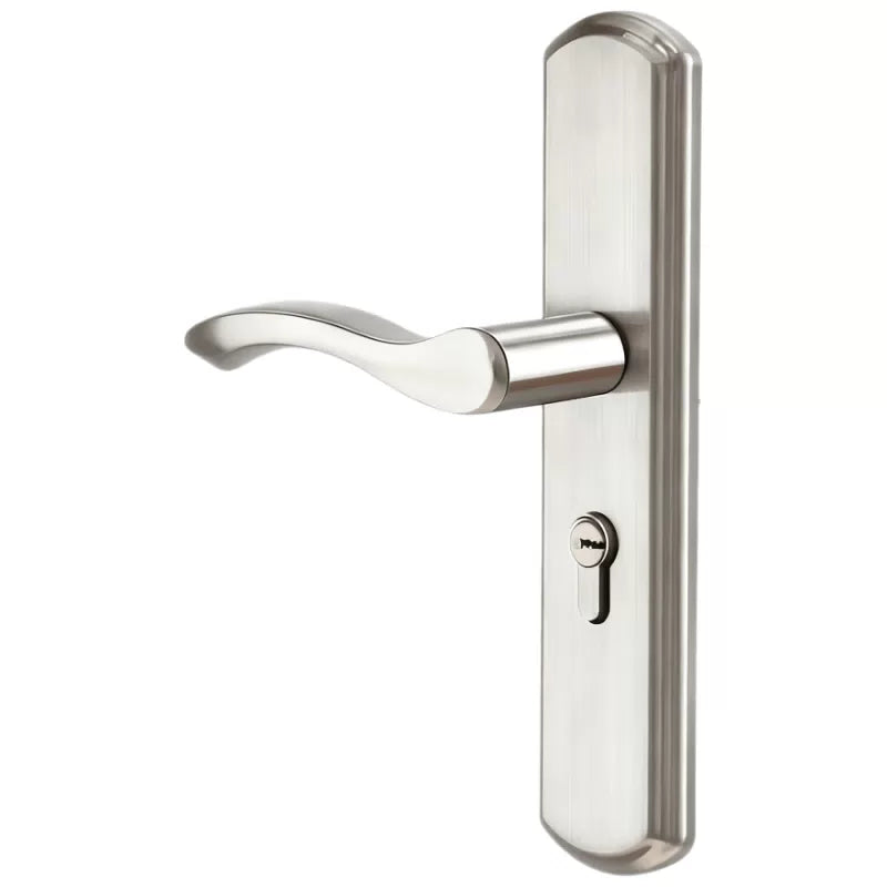 Du'ao Door Locks, Bedroom Door Locks, Wooden Door Locks, Adjustable, No Need for Hole Modification, Universal Complete Set of Interior Door Locks, 18 Handles [1]