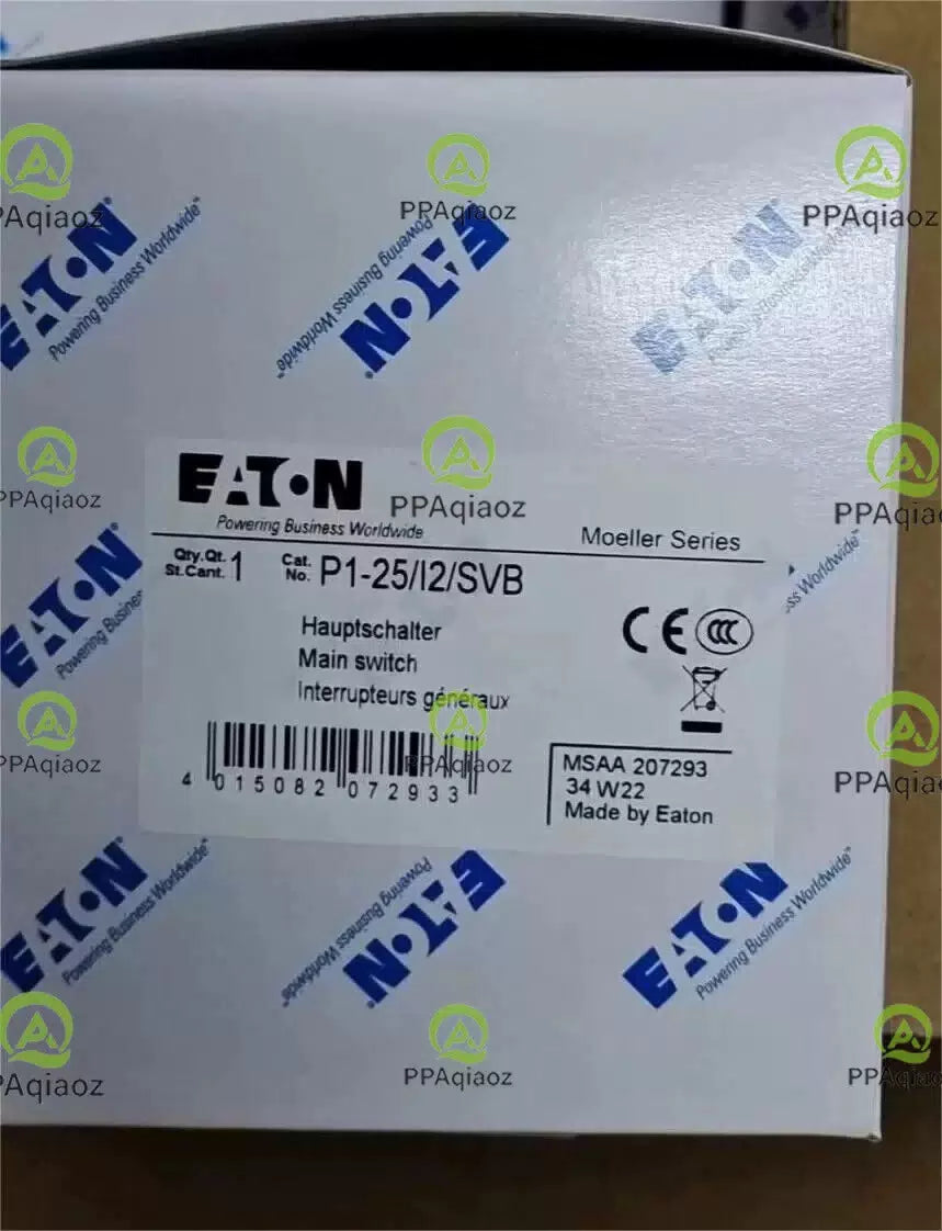 EATON P1-25/I2/SVB Main Switch . . ship [1]