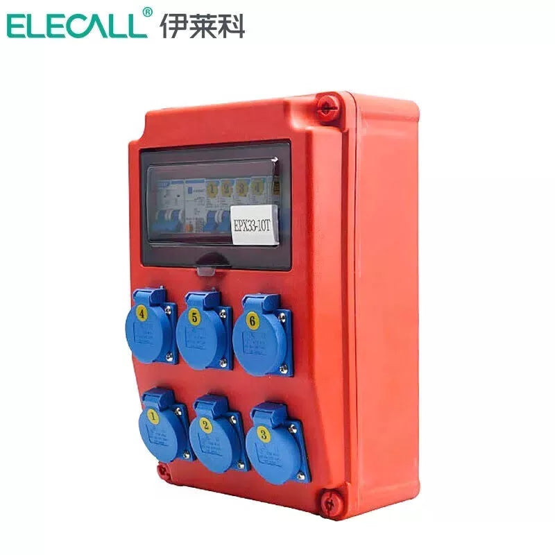 ELECALL EPX33-10T Portable Outdoor Wiring Socket Box [5]