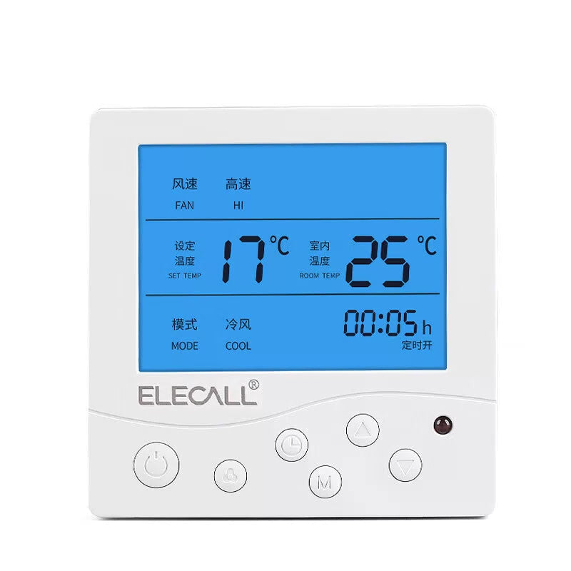 ELECALL (ELECALL) Central Air Conditioner Smart Temperature Controller Panel Switch EK8802FB-Y Remote Control Kit [1]