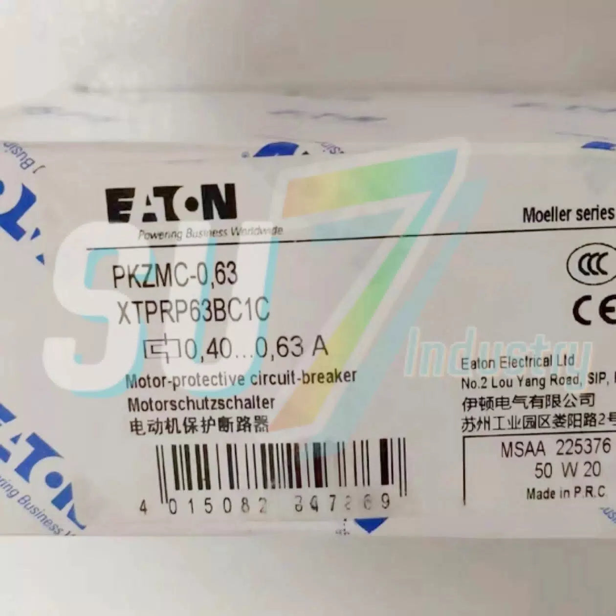 Eaton Moeller PKZMC-0.63 Motor Circuit Breaker# 1pcs    In Box [1]
