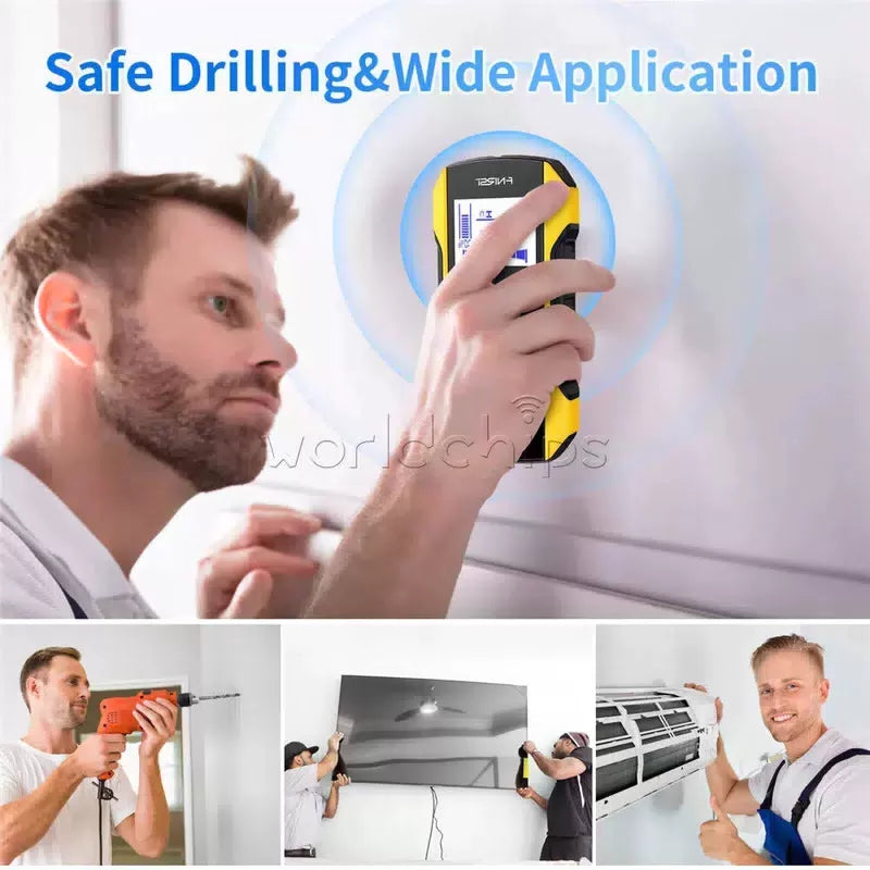 FNIRSI WD-01 Metal Detector Wall Scanner for AC Live Cable Wires Wood Stud Find [15]