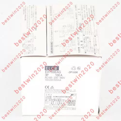 FUJI EW100EAG 3P 100A circuit breaker [2]