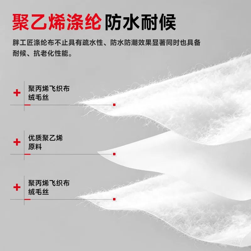 Fat Craftsman Engineering National Standard Polyester Waterproof Membrane 0.8mm*12m² [4]
