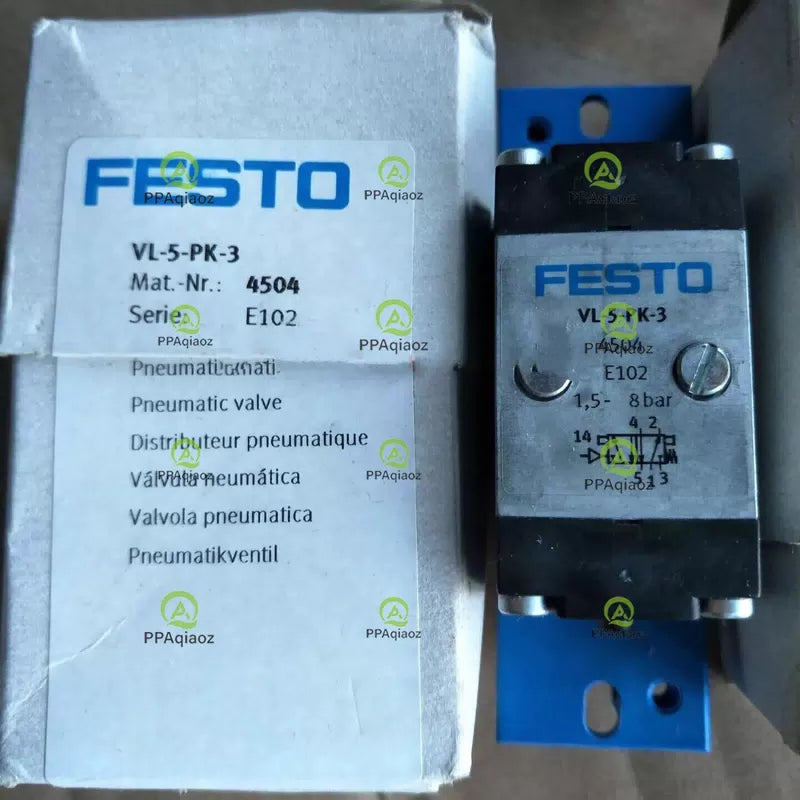 Festo VL-5-PK-3 4504 Valve One VL5PK3 [1]