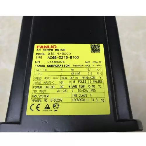 For FANUC A06B-0215-B100 servo mot [3]