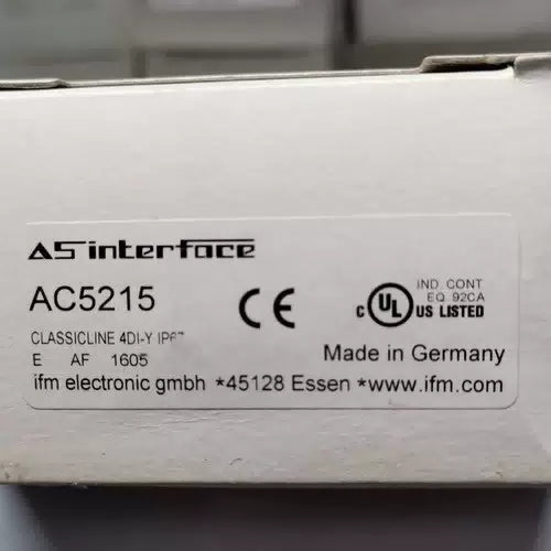 For IFM AC5215 module [1]