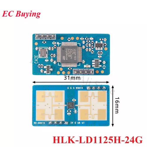 HLK 24G Microwave Radar Sensor Detection Motion Communication Module TTL Serial [8]