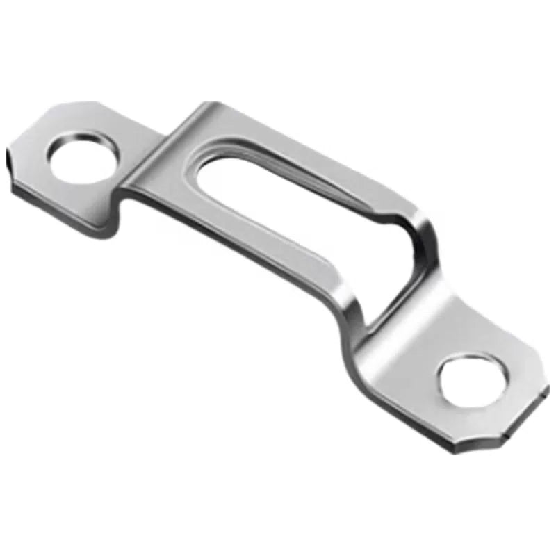 Hantiangong Invisible Two-in-One Connector for Furniture, Wardrobes, Cabinets, Woodworking Shelves, Fasteners, Stainless Steel Full-Through Fasteners [100 Pieces] [1]