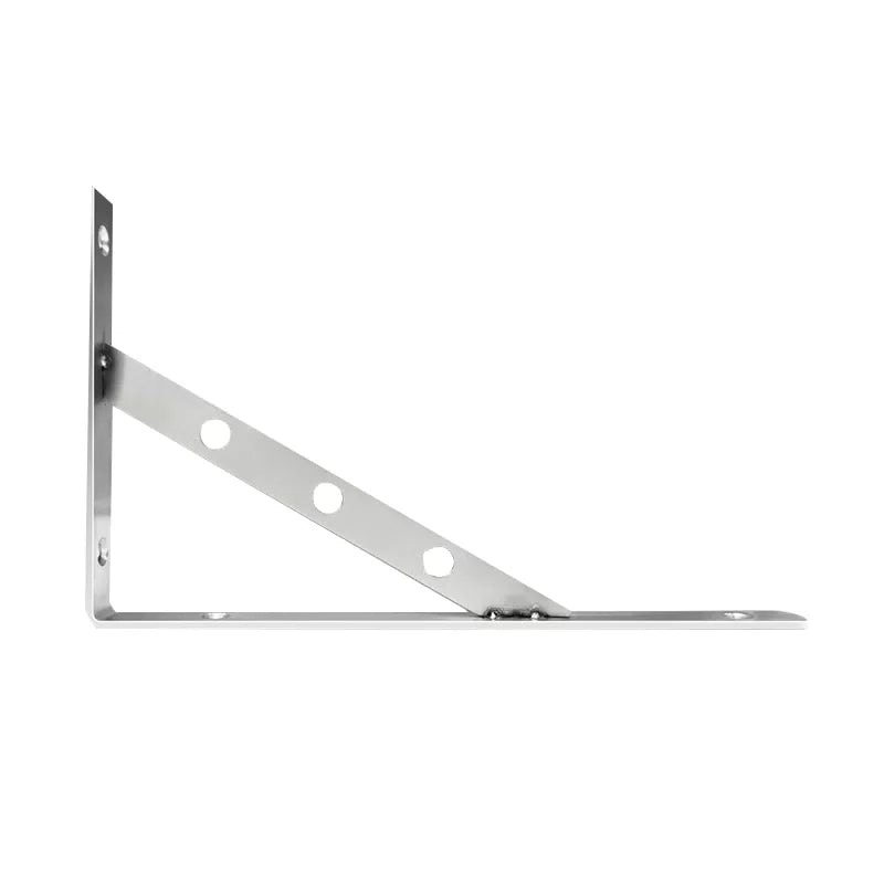 Jingu Lao KCx-32 Stainless Steel Wall Bracket Tripod Bracket Triangular Support Frame Wall Shelf Shelf Drag Rack Welded Type (with screws) Thickness 4mm Length 250mm (1 piece) [1]