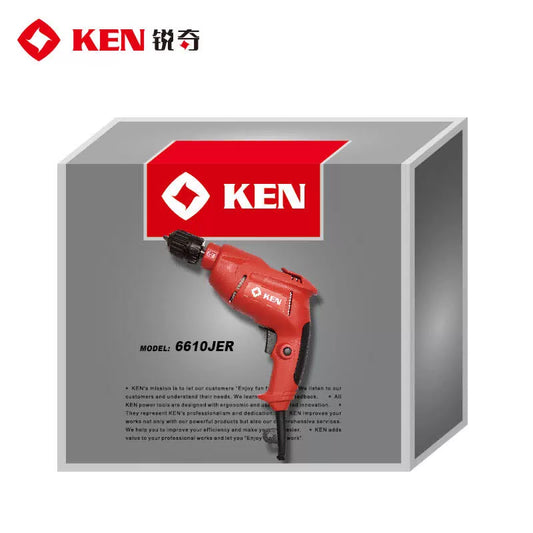 KEN 400W Electric Drill - 10mm, 6610JER [4]