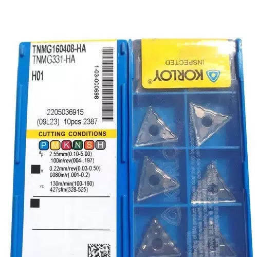 KORLOY TNMG160408-HA H01 Carbide Inserts CNC TOOL [1]