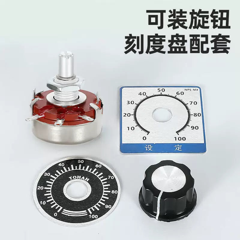 KRECIET WTH118-1A Single-Turn Carbon Film Potentiometer, 2W 10K, H1003417 [3]