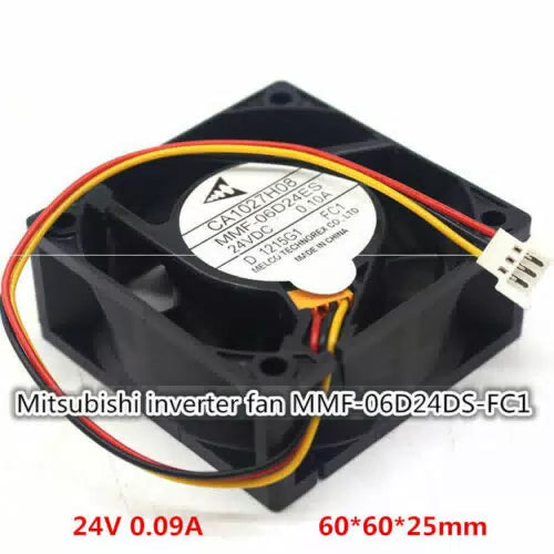 MMF-06D24ES-FC1 Mitsubishi inverter fan 6CM 6025 24V 0.10A 3-pin [1]