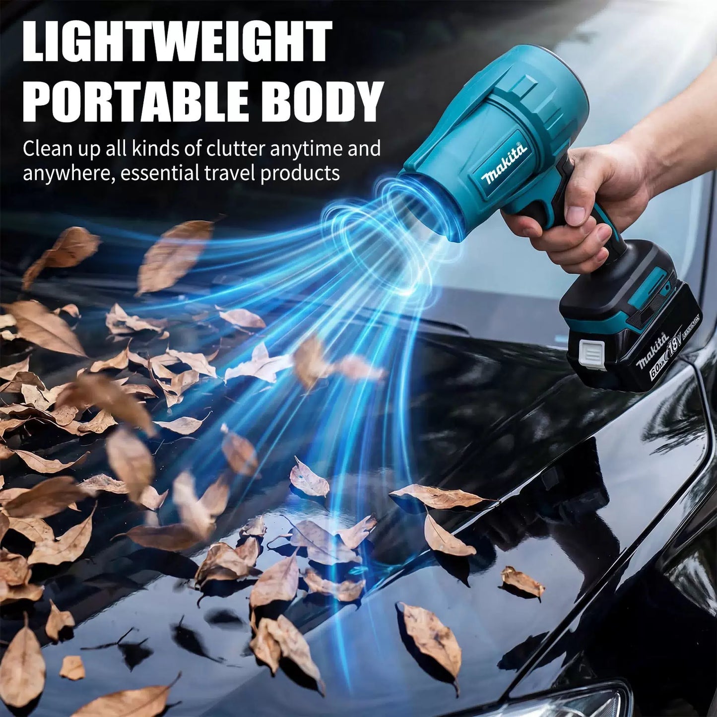Makita M306 High Power Blower 1080W Fast Drying Capability Ideal For Washing Cars And Removing Water From Surfaces tools [3]