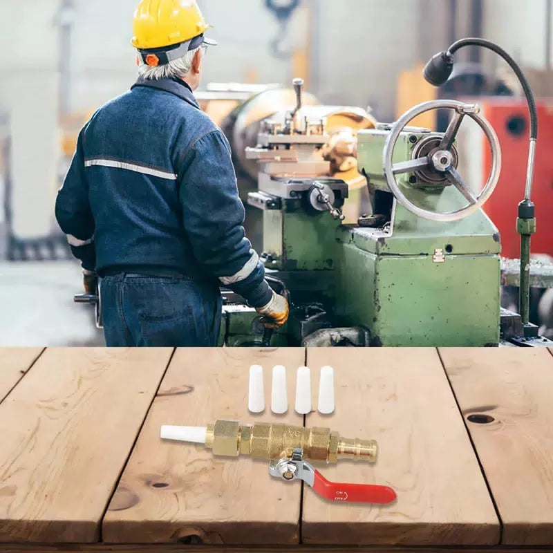 Manual Sandblasting Tool Assembly with Brass Valve for DIY Enthusiasts [10]